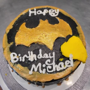 Custom Batman Cake