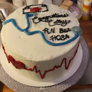 Custom Nurse Cake