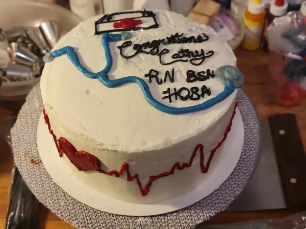 Custom Nurse Cake