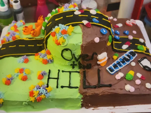 Custom Over The Hill Cake