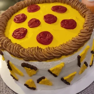 Custom Pizza Cake