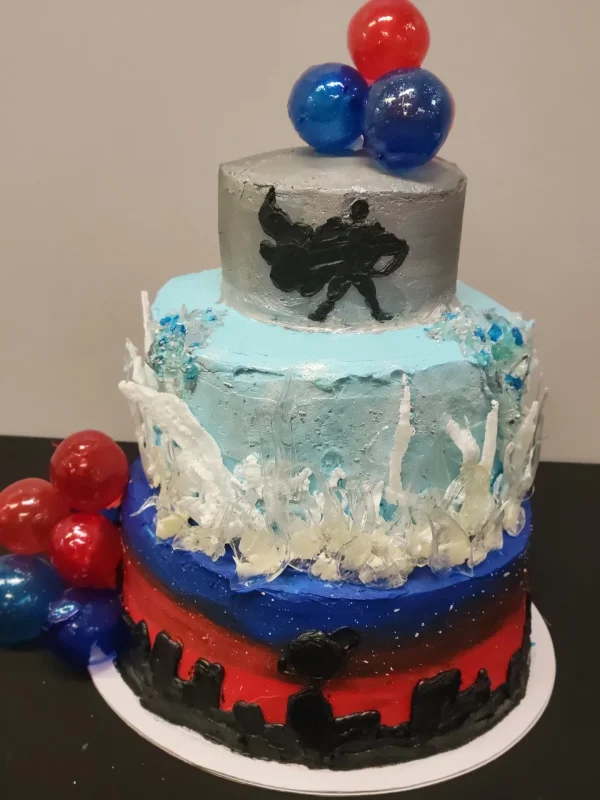 Custom Superman Cake