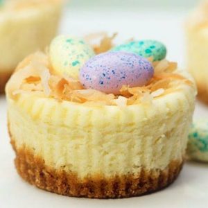 Mini Easter Cheese Cake