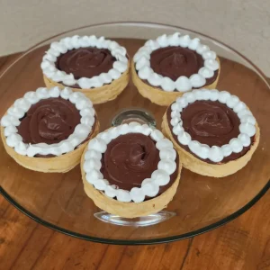 Strawberry Filled Chocolate Tart