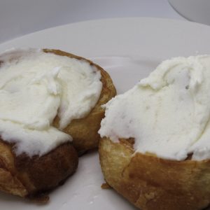 Iced Cinnamon Roll
